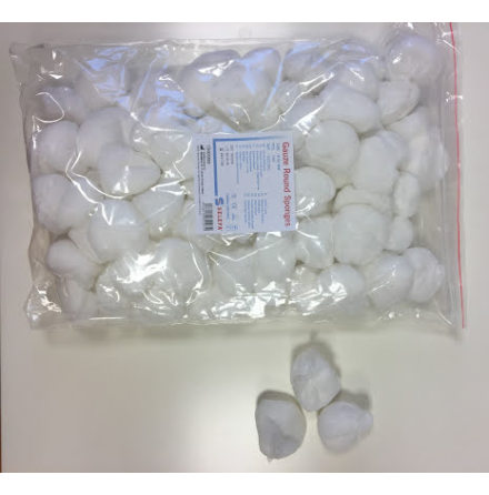 Tv�ttork nr 5 osteril 5cm /100