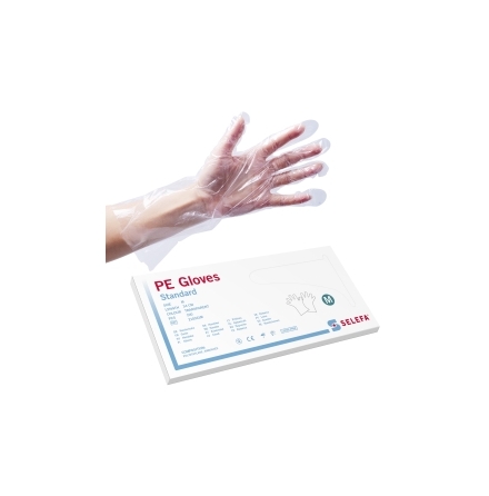 Unders�kningshandske plast dam M  /100