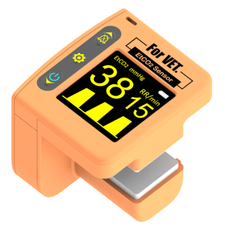 MEMO Capnograph EtCO2 Sensor Vet