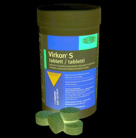 Virkon S des inf tablett 5g/50