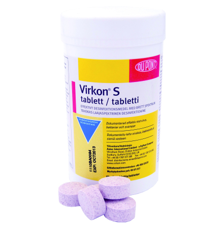 Virkon S des inf tablett 5g/50