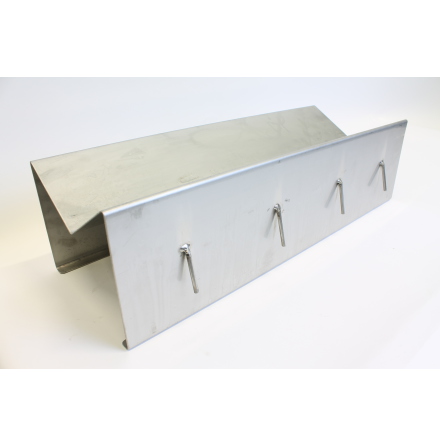 Kattvagga rostfri V-form 55x20x15cm