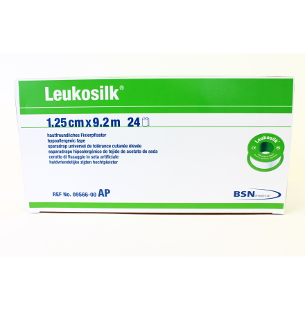 Leukosilk 1,25cmx9,2m /24