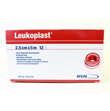 Leukoplast brun 2,5cmx5m /12