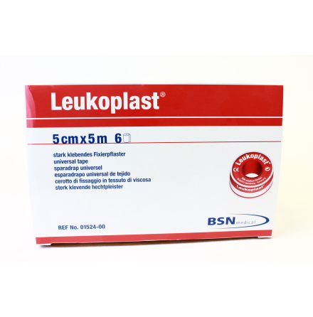 Leukoplast brun 5,0cmx5m /6
