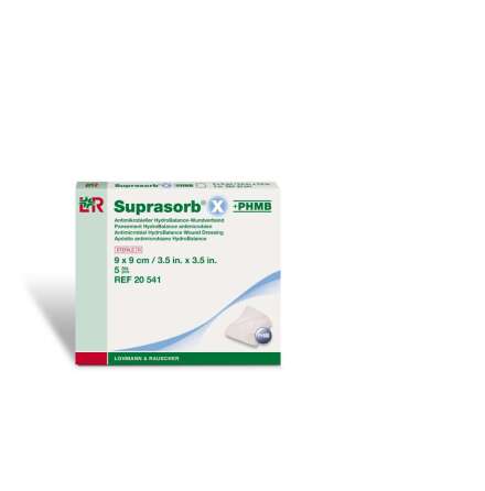 Suprasorb X+PHMB 5x5cm /5
