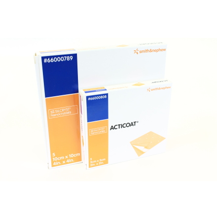 Acticoat 3 Silverf�rband 10x10 cm/5